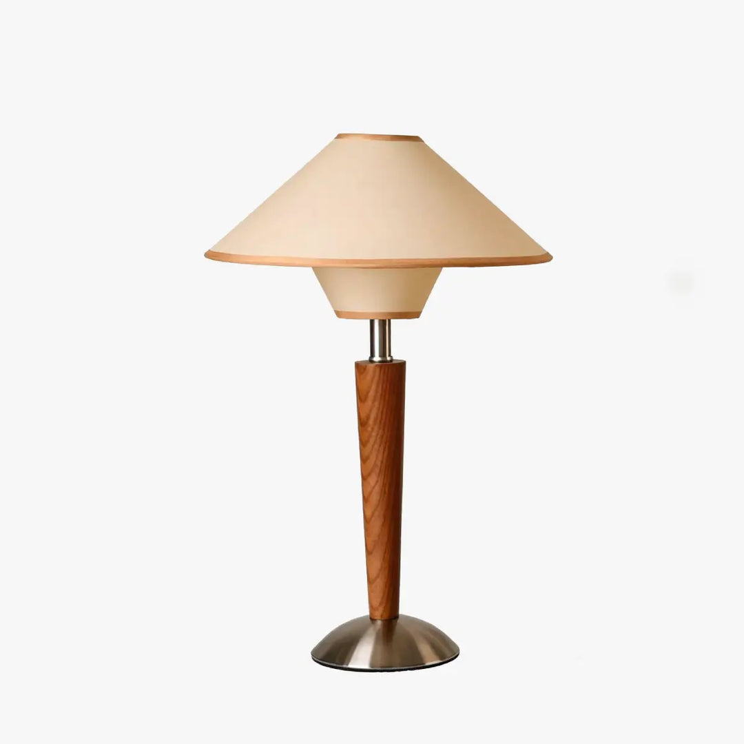Vora Walnut Tapered Table Lamp 16