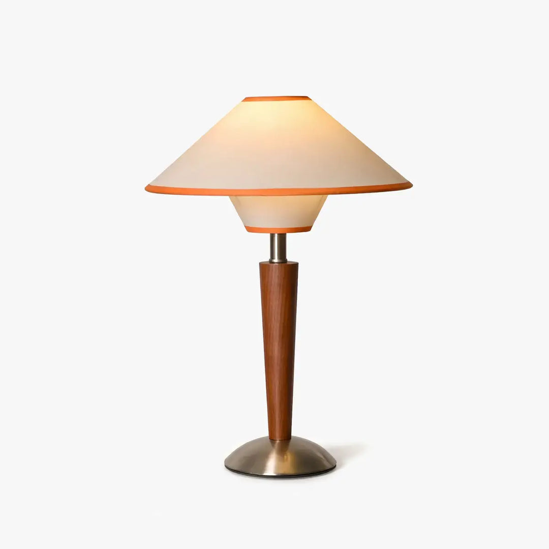 Vora Walnut Tapered Table Lamp 4