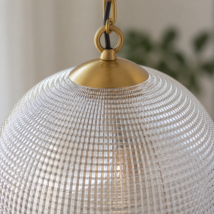 Vorellan Glass Globe Pendant Light 8