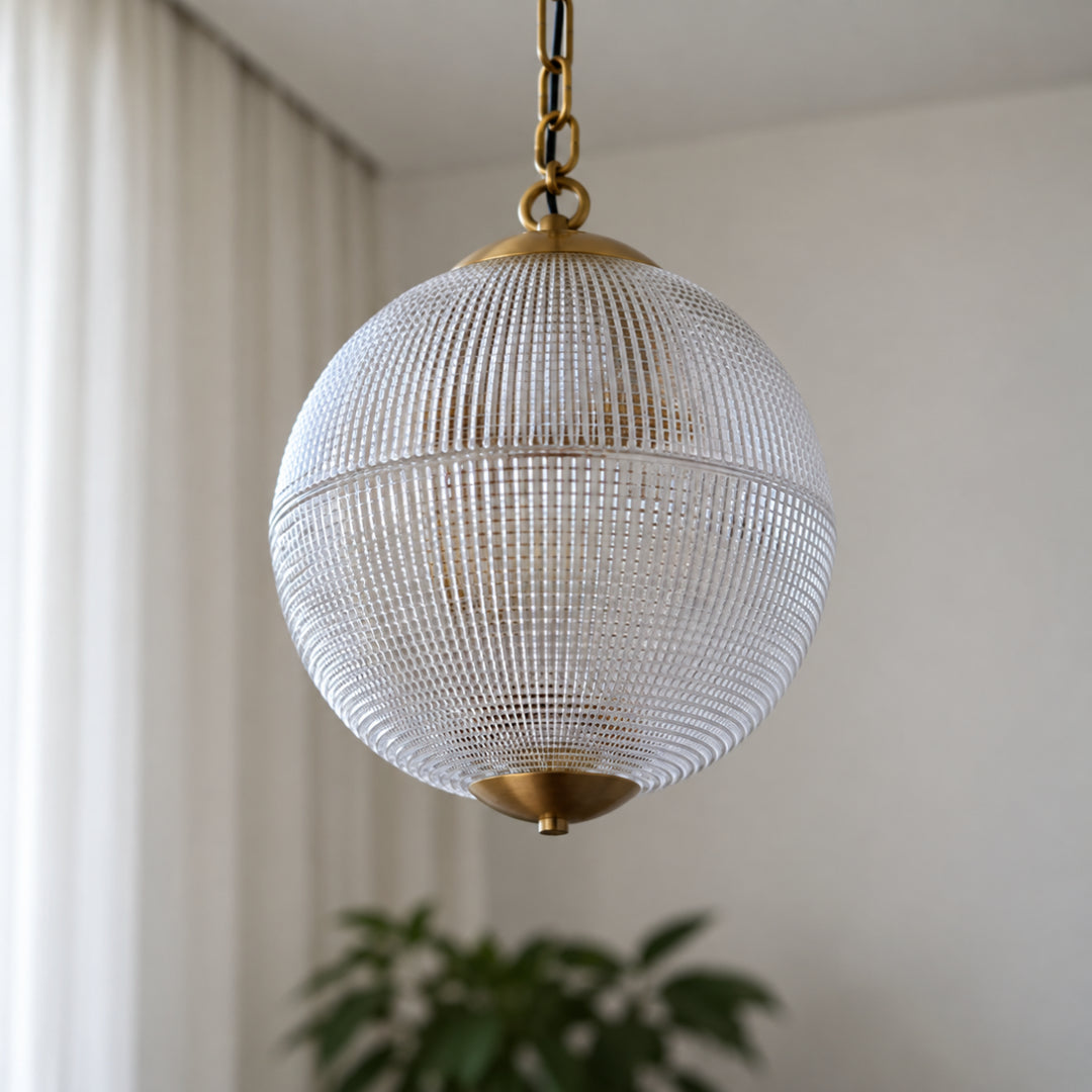 Vorellan Glass Globe Pendant Light 9