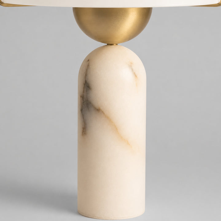 Vorelle Alabaster Mushroom Table Lamp 10