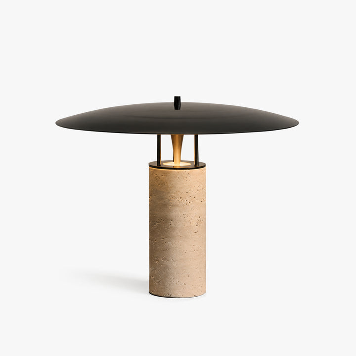 Vorllin Travertine Mushroom Table Lamp 9