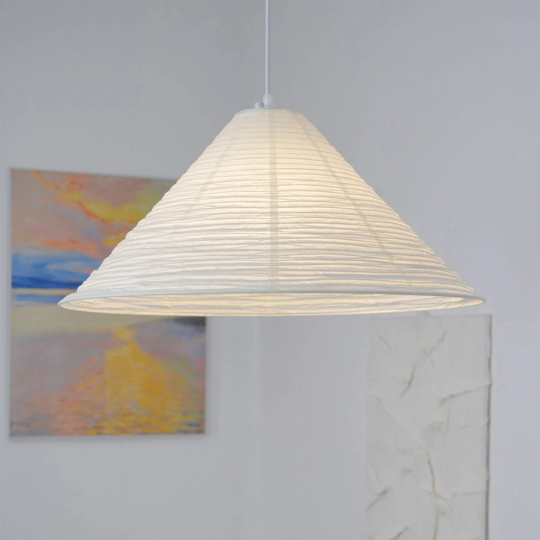 Washi Paper Pyramid Pendant Lamp 15