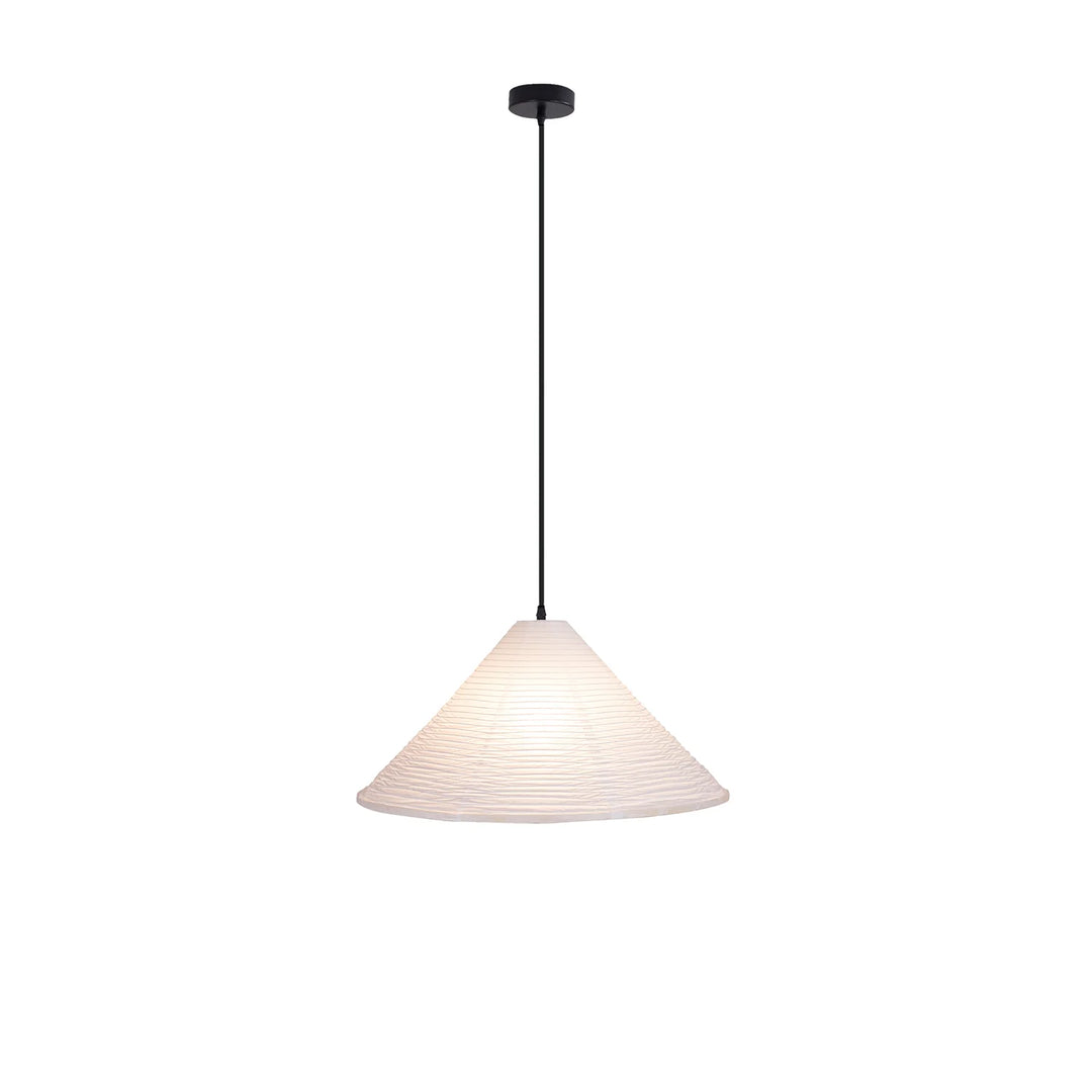 Washi Paper Pyramid Pendant Lamp 3
