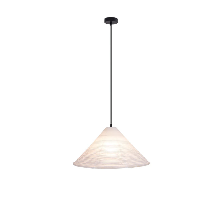 Washi Paper Pyramid Pendant Lamp 3