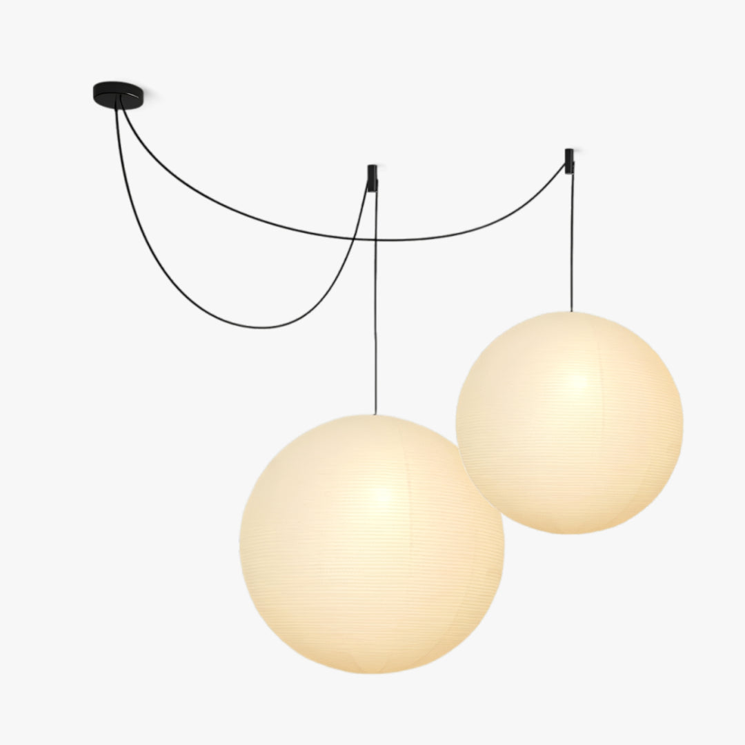 Washi Paper Round Series Pendant Lamp 1