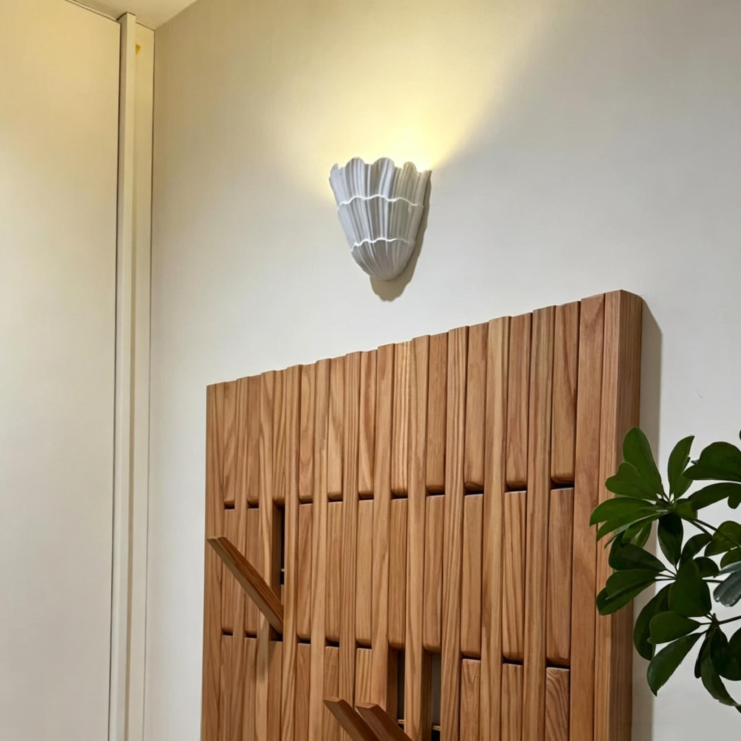 Wendy Shells Plaster Wall Light 5