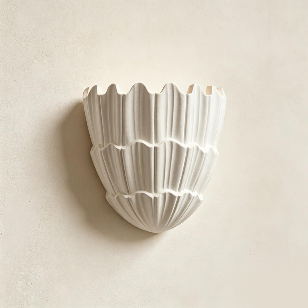 Wendy Shells Plaster Wall Light 7