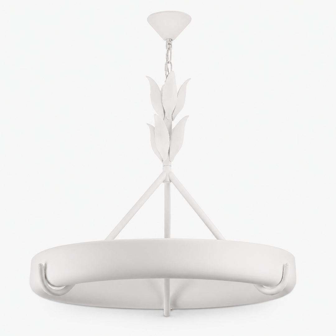 Wheel Plaster Chandelier 23