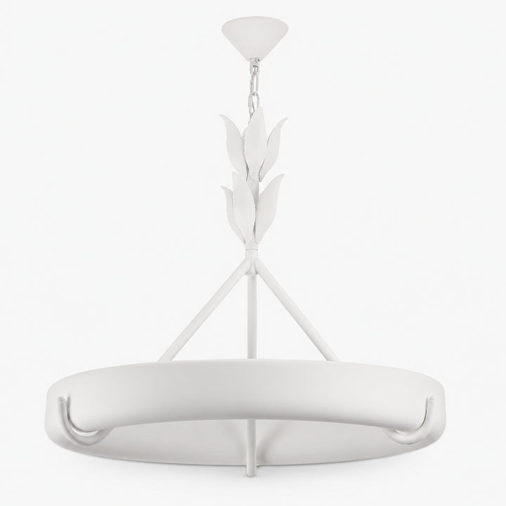 Wheel Plaster Chandelier 23