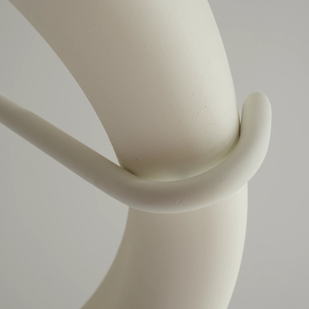 Wheel Plaster Chandelier