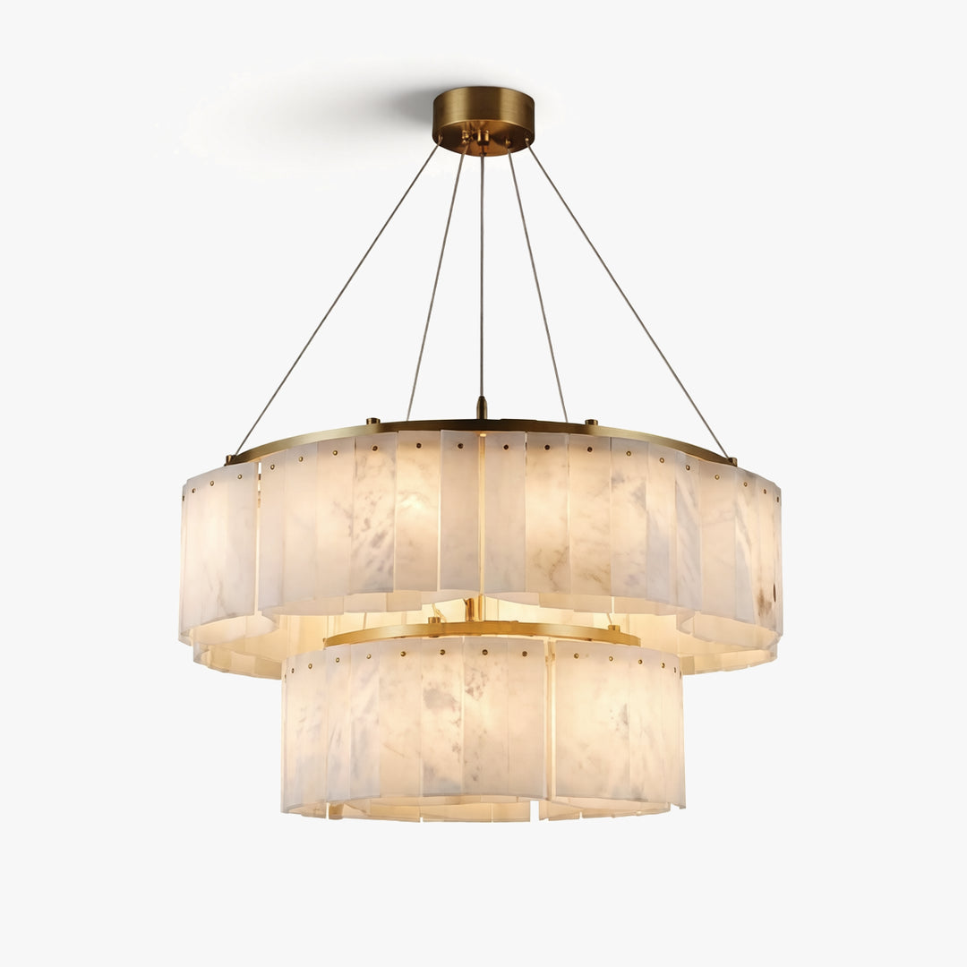 Willamette Alabaster Chandelier 1