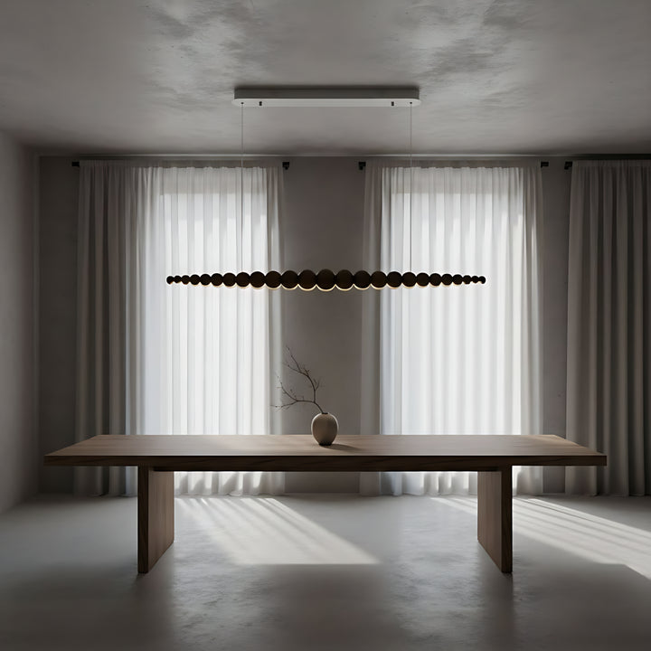 Woodline Orb Chandelier 12