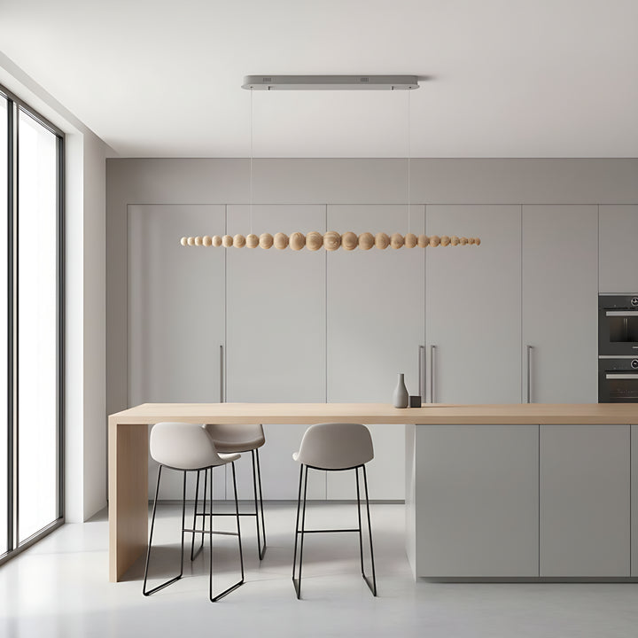 Woodline Orb Chandelier 14