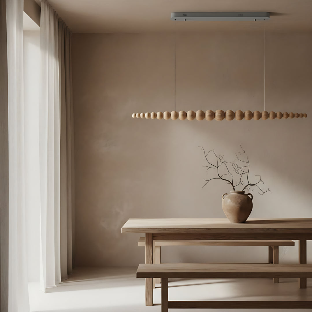 Woodline Orb Chandelier 15