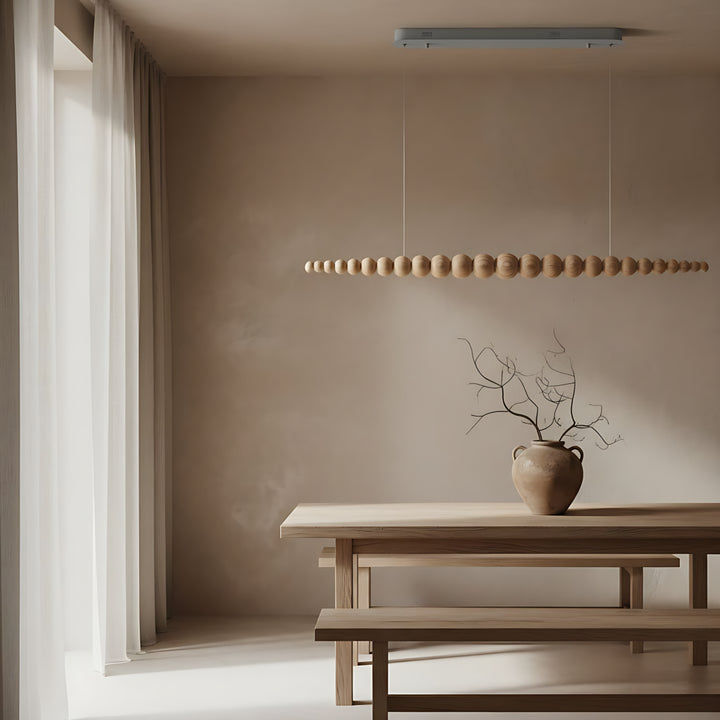 Woodline Orb Chandelier 15