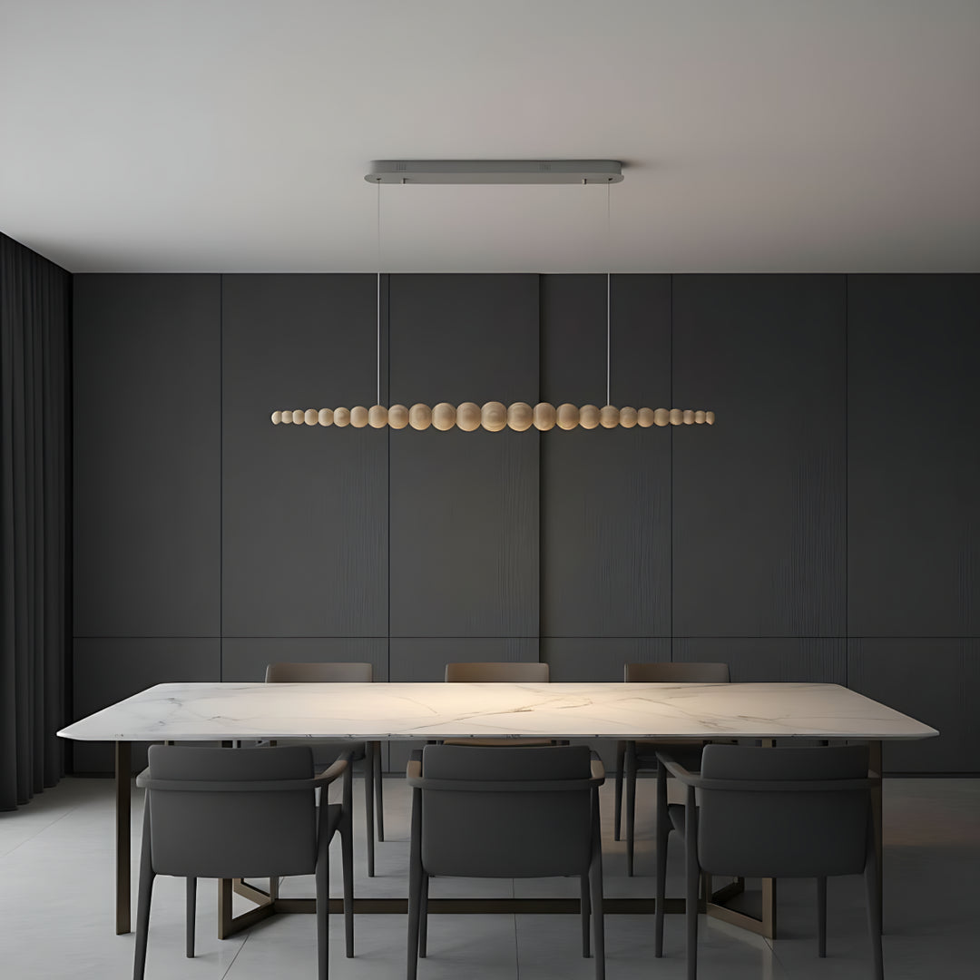 Woodline Orb Chandelier 17