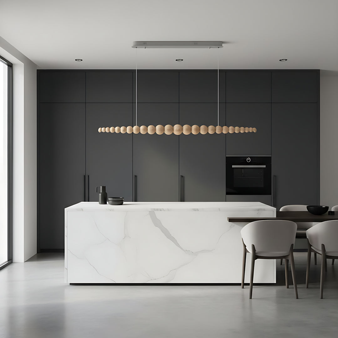 Woodline Orb Chandelier 18