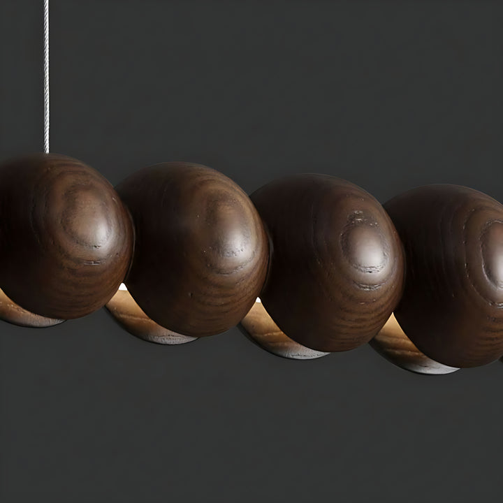 Woodline Orb Chandelier 19
