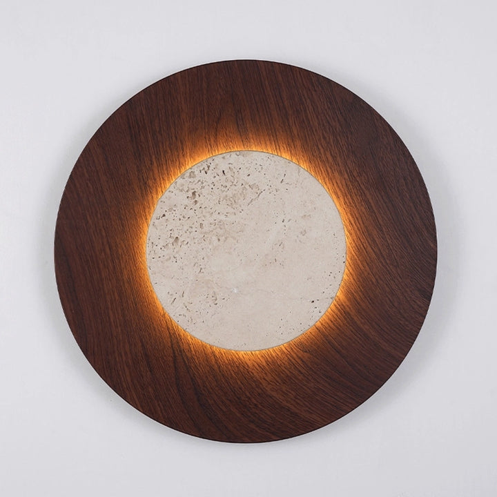 Yellow Travertine Wall Lamp