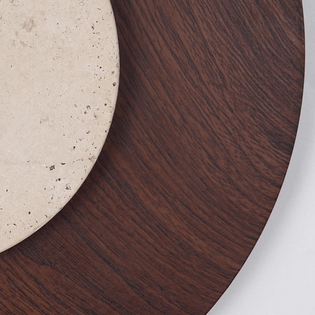 Yellow Travertine Wall Lamp