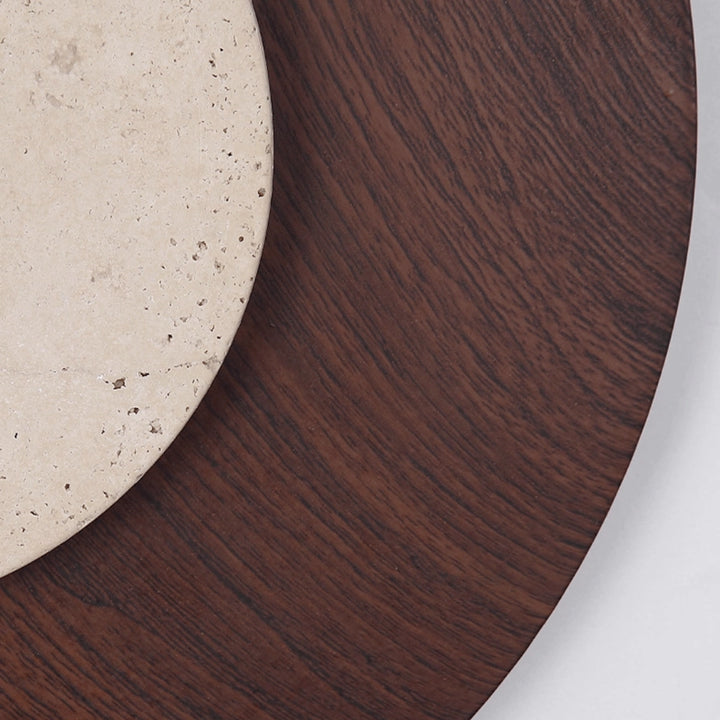 Yellow Travertine Wall Lamp