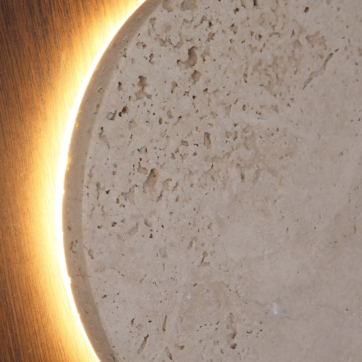Yellow Travertine Wall Lamp