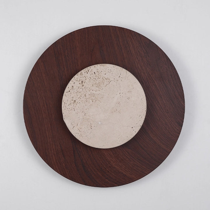 Yellow Travertine Wall Lamp