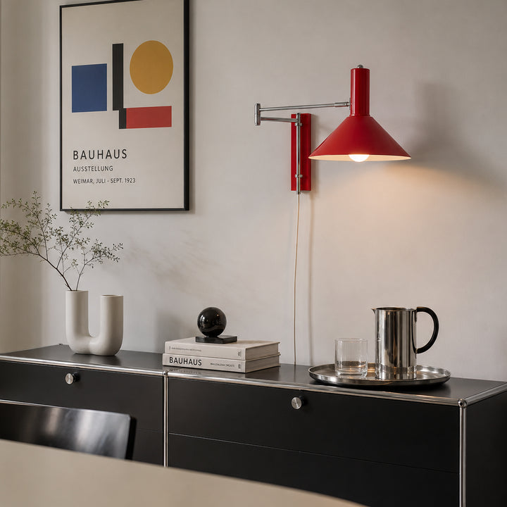 Zarello Swing Arm Plug Sconce 12