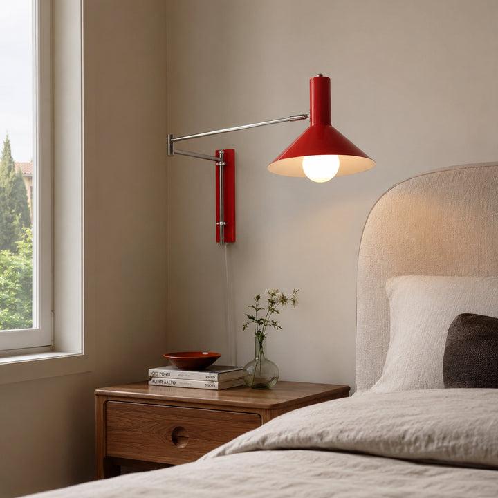 Zarello Swing Arm Plug Sconce 5