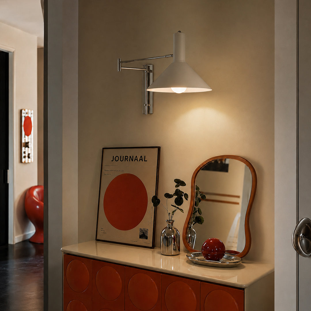 Zarello Swing Arm Sconce 14