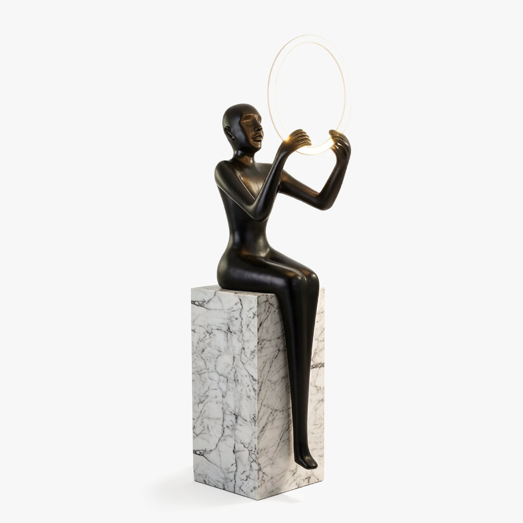 Zaytri Sculptural Floor Lamp 1