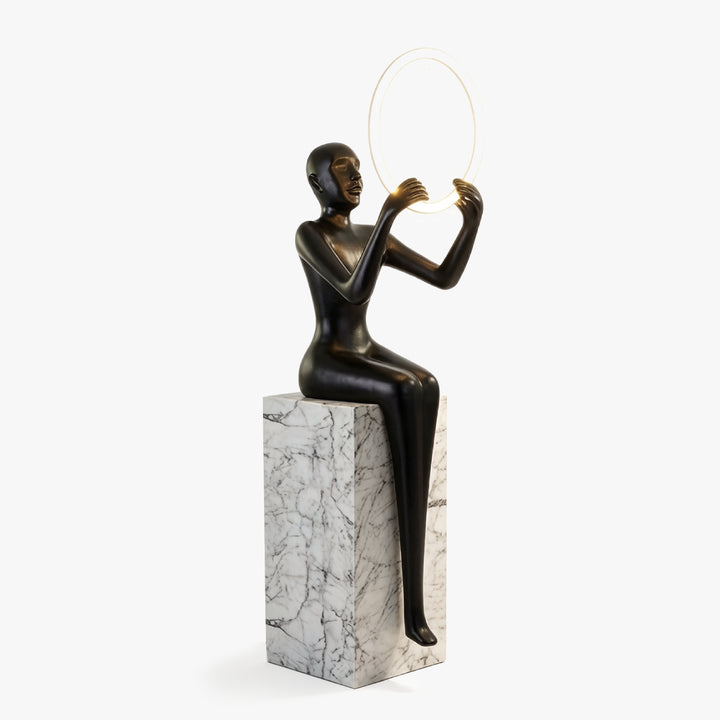 Zaytri Sculptural Floor Lamp 1