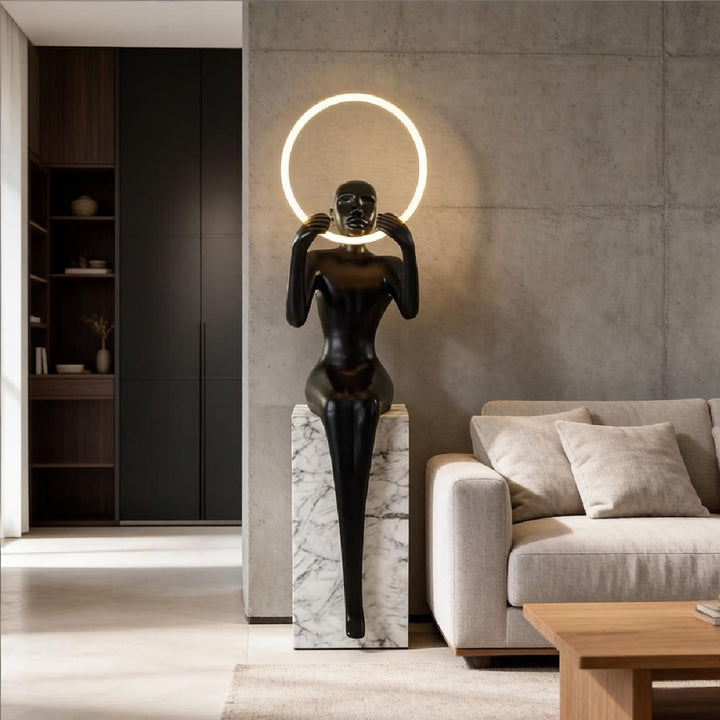 Zaytri Sculptural Floor Lamp 10