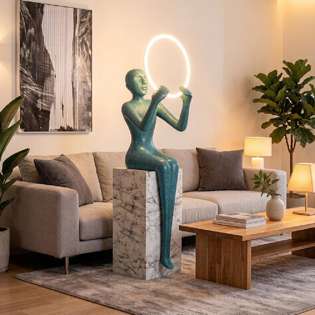 Zaytri Sculptural Floor Lamp 11