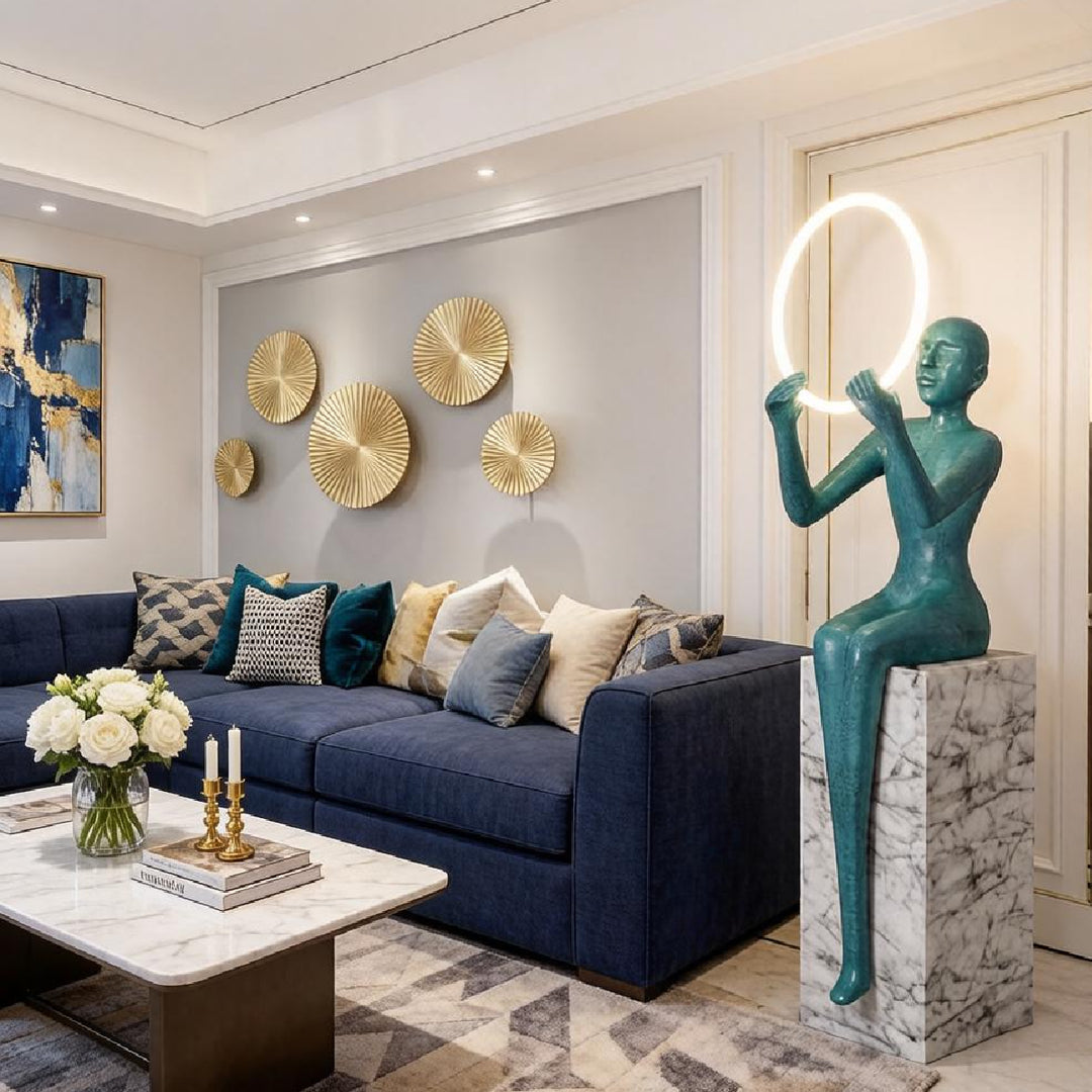 Zaytri Sculptural Floor Lamp 12