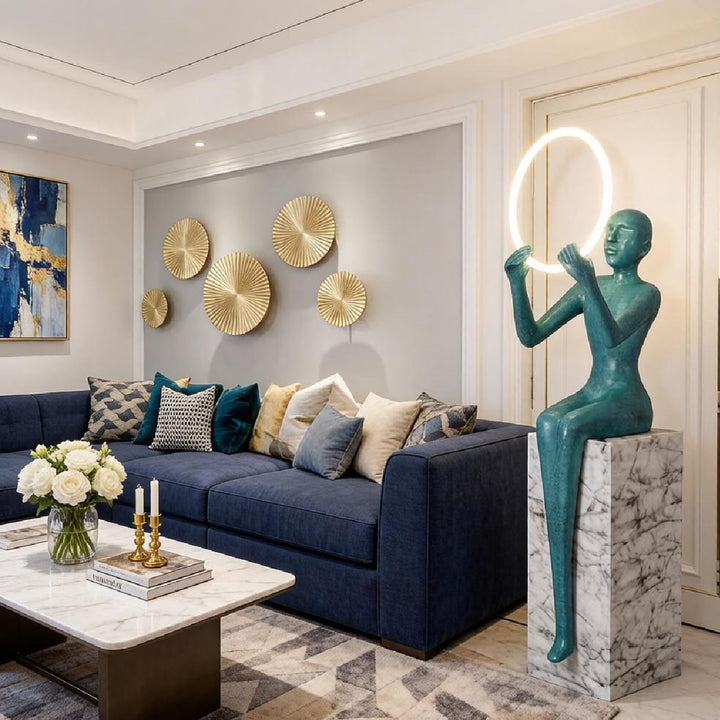 Zaytri Sculptural Floor Lamp 12