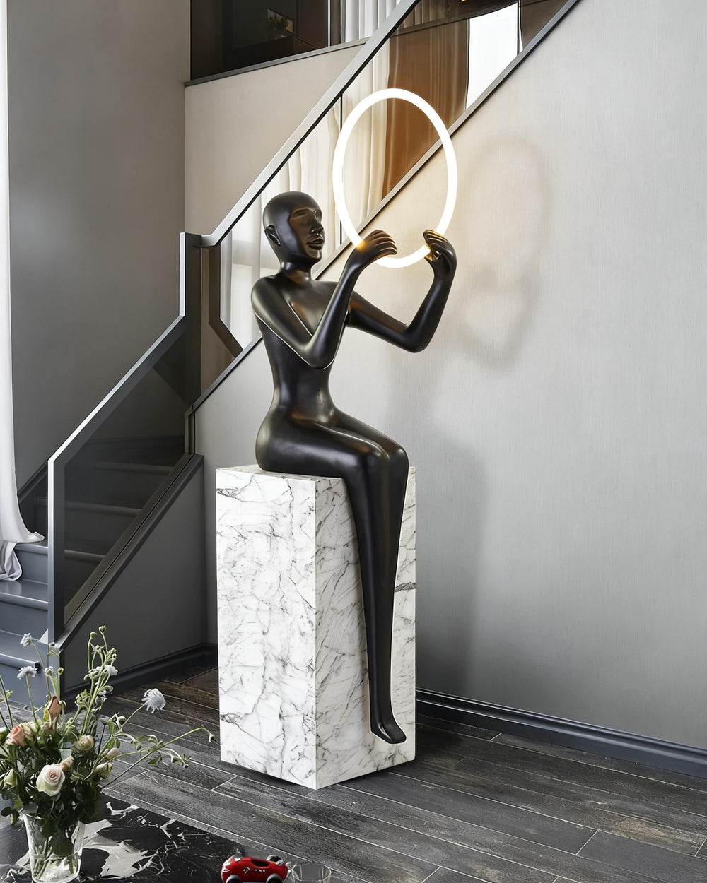 Zaytri Sculptural Floor Lamp 16