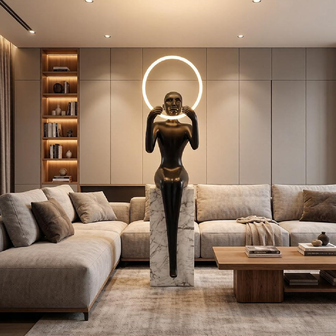 Zaytri Sculptural Floor Lamp 10