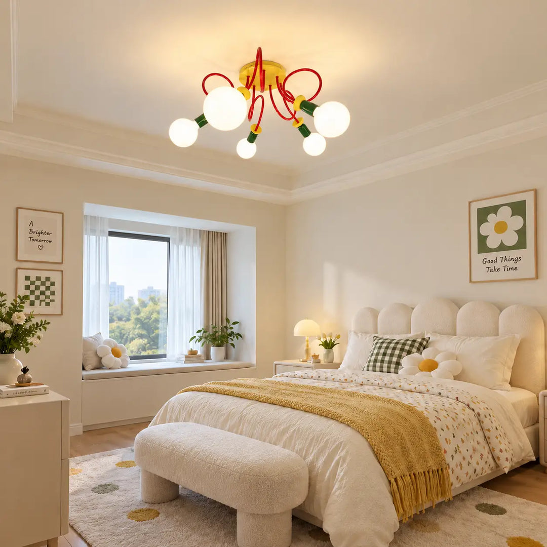 Zelmori Globe Ceiling Lamp 1