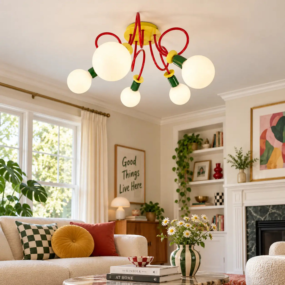 Zelmori Globe Ceiling Lamp 2