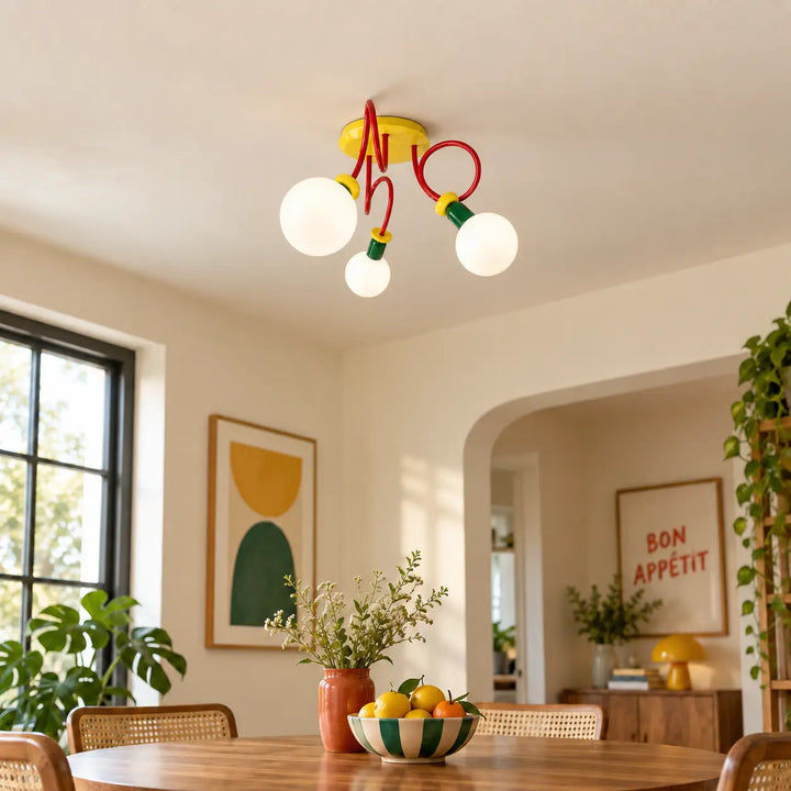 Zelmori Globe Ceiling Lamp 8