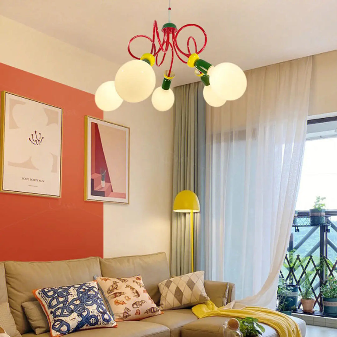 Zelmori Globe Chandelier 1