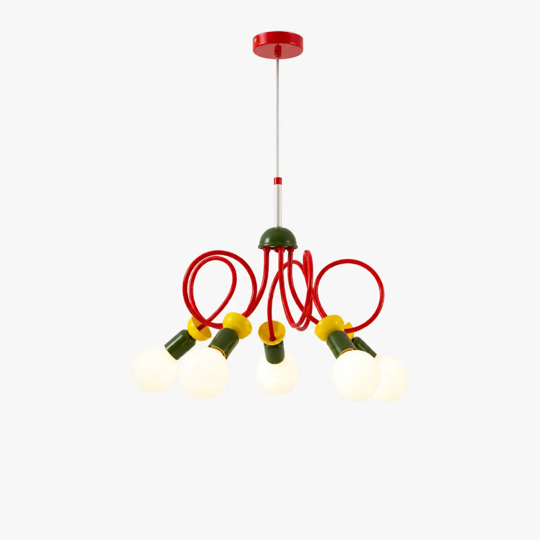 Zelmori Globe Chandelier 10