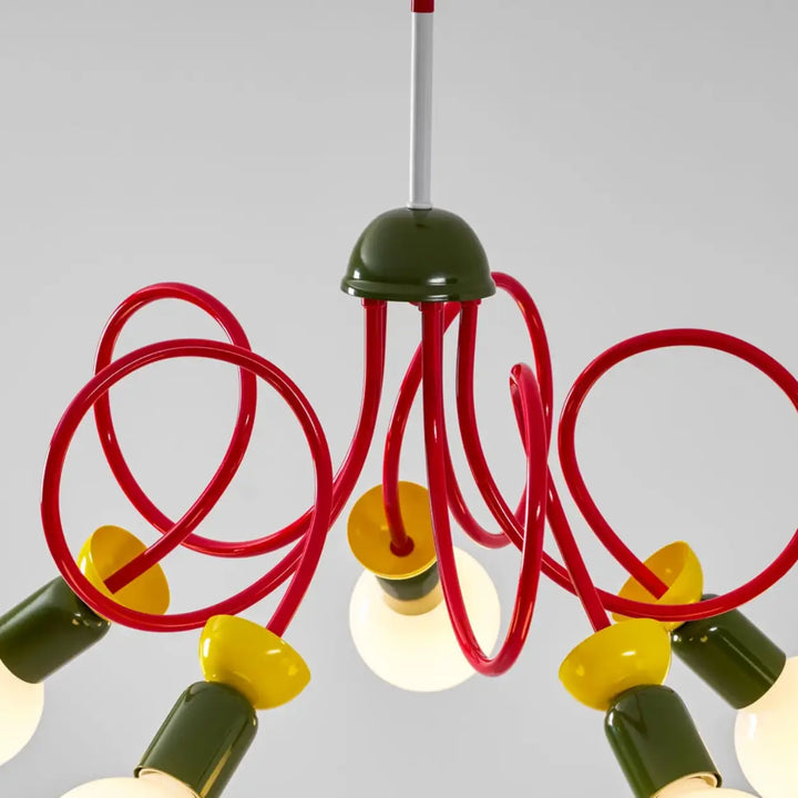 Zelmori Globe Chandelier 7