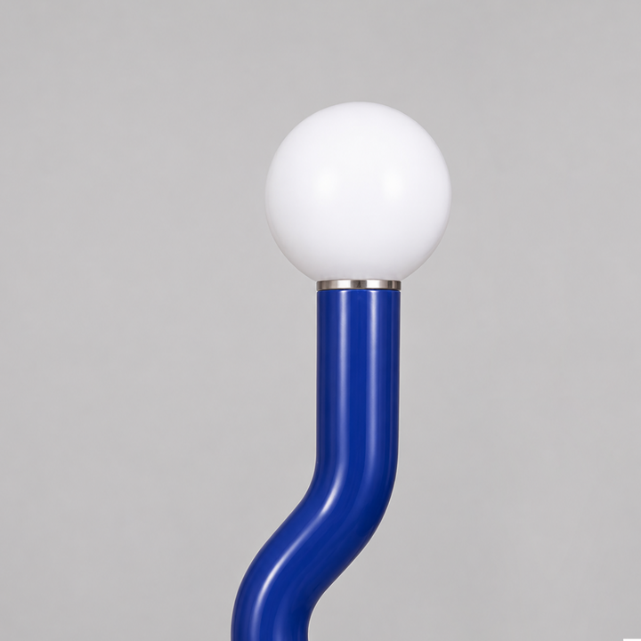 Zevorune Wavy Globe Floor Lamp 10