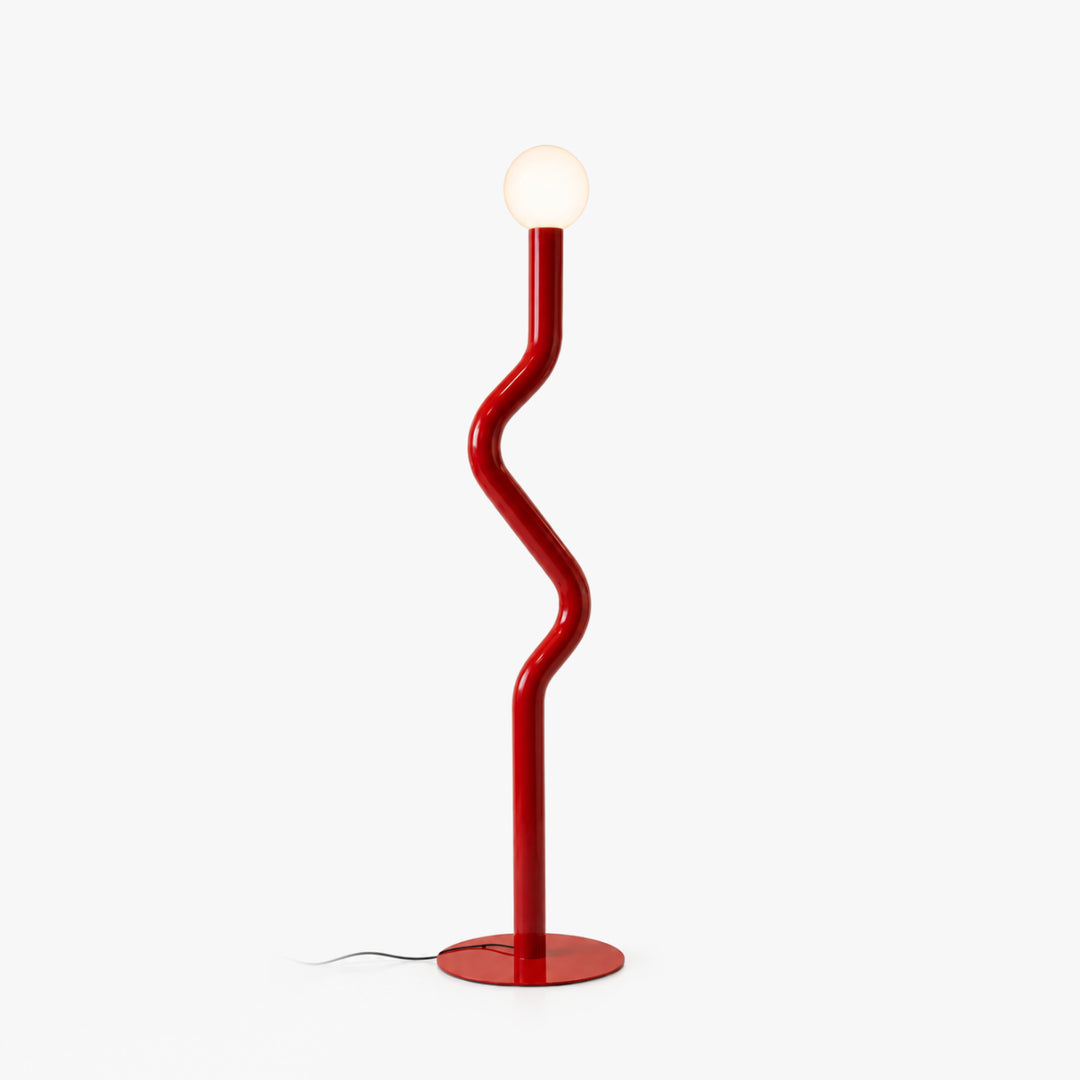 Zevorune Wavy Globe Floor Lamp 12
