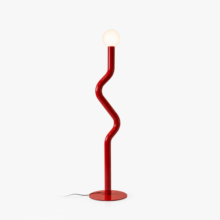 Zevorune Wavy Globe Floor Lamp 12