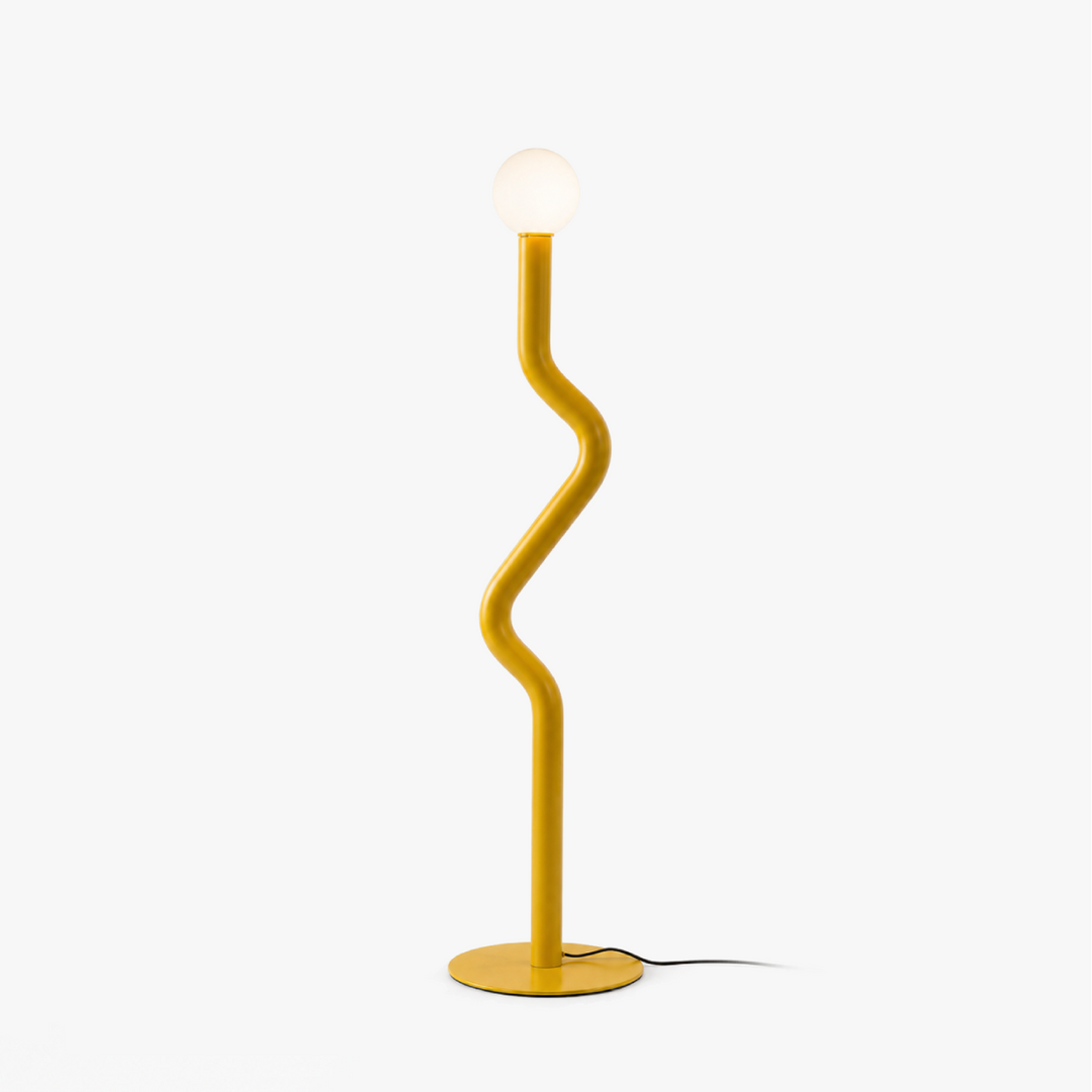 Zevorune Wavy Globe Floor Lamp 15