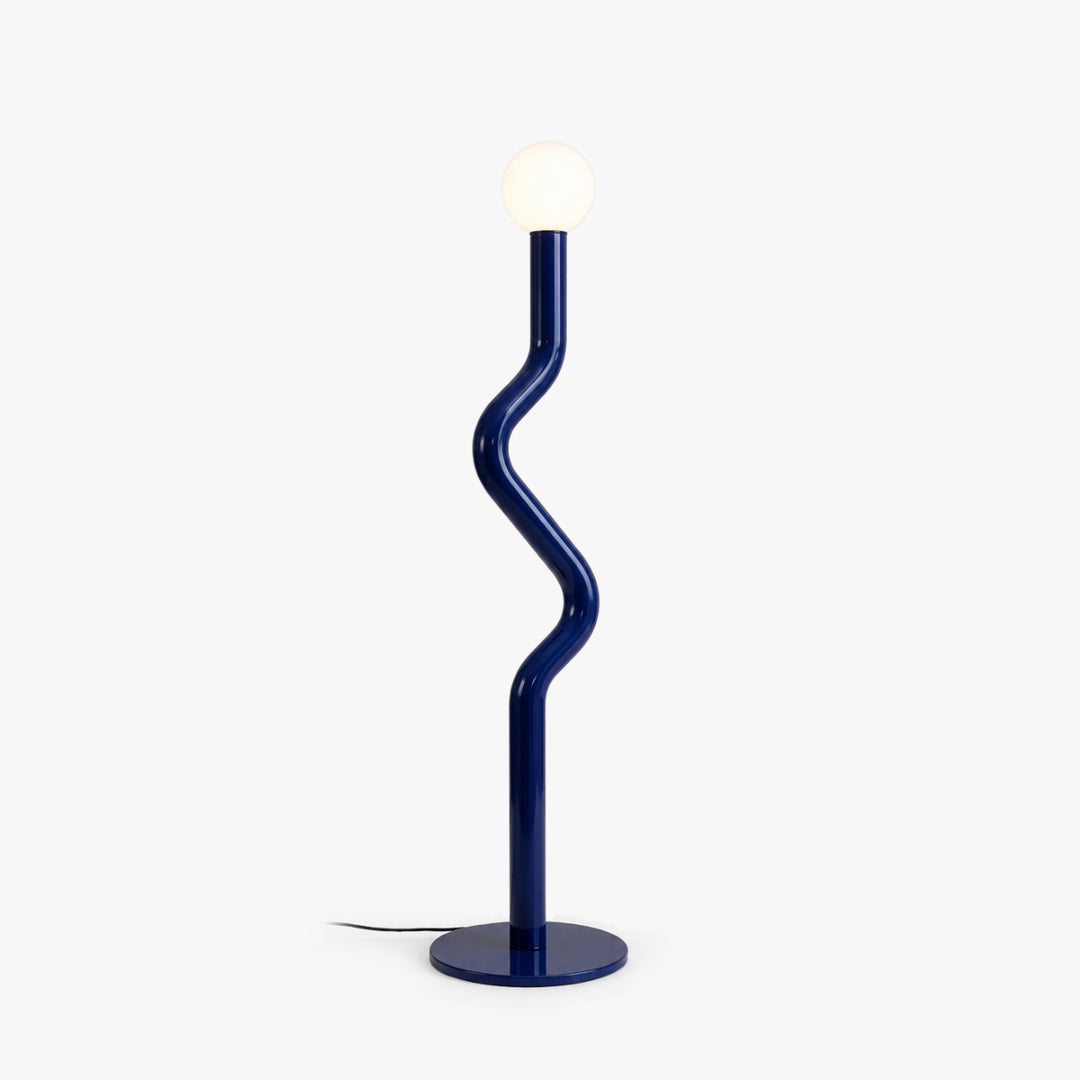 Zevorune Wavy Globe Floor Lamp 16